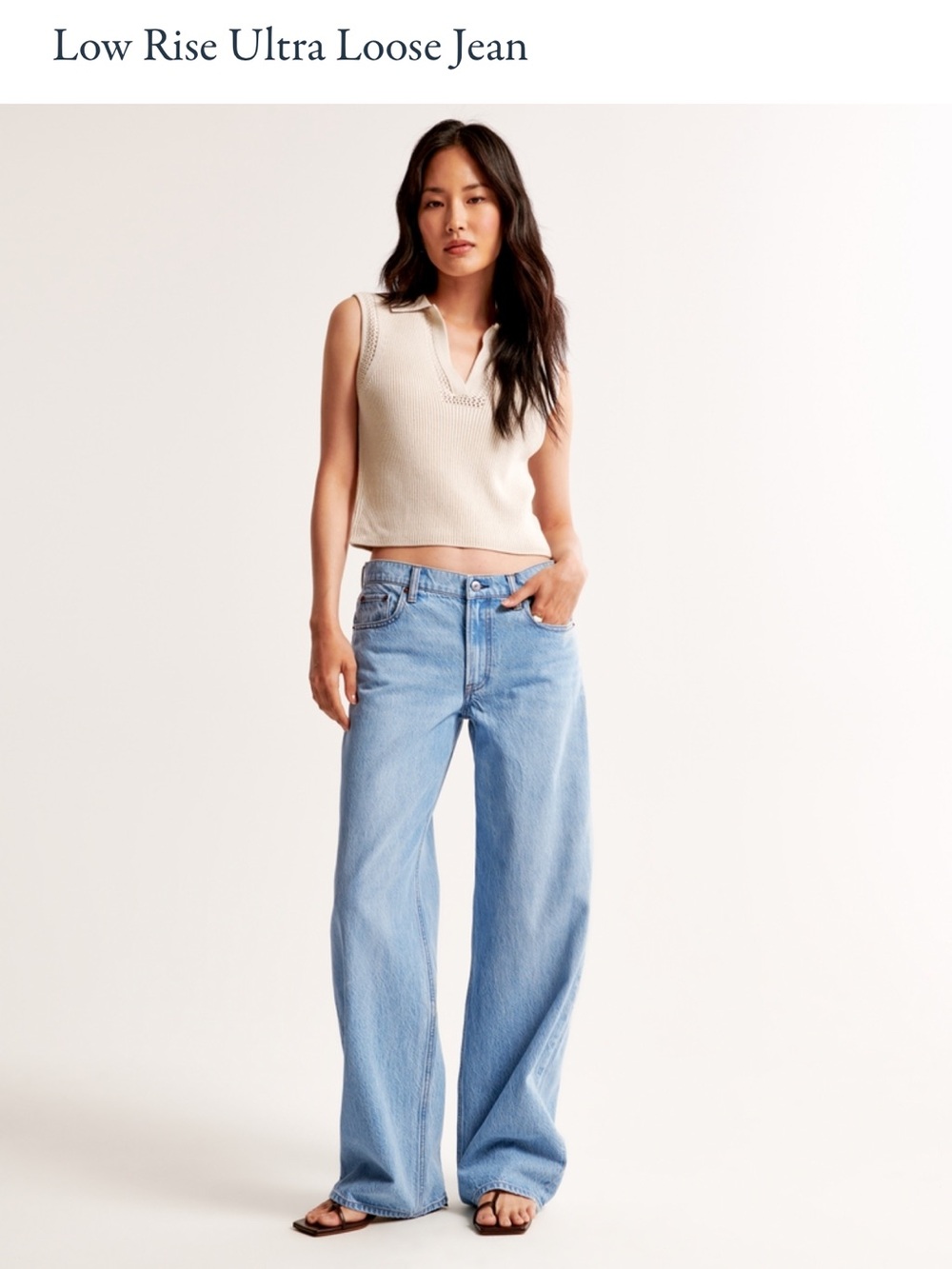 Abercrombie & Fitch Lo-Rise Ultra Loose